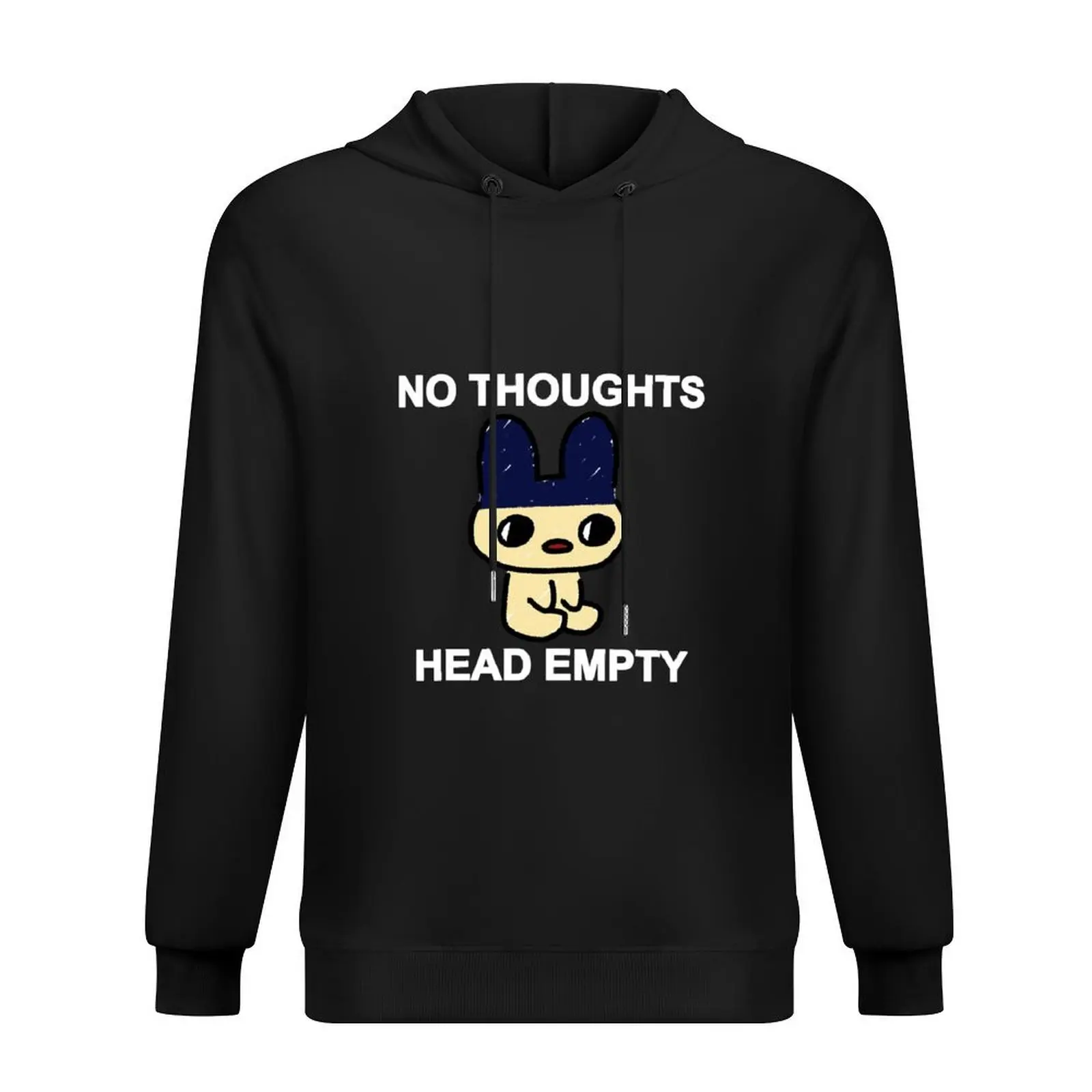 

no thoughts head empty (white text) Hoodie winter clothes men's coat blouse men's autumn clothes japanese hoodie