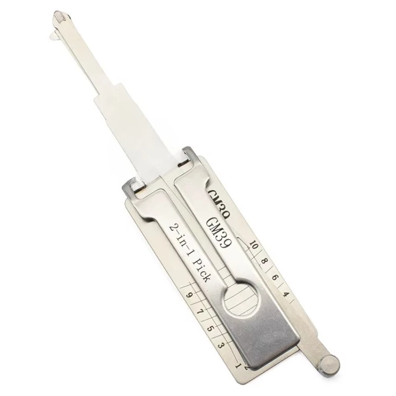 

Высокое качество для слесарных инструментов декодера Lishi GM39, 2 в 1, для G-M и C-HEVROLET H-UMMER