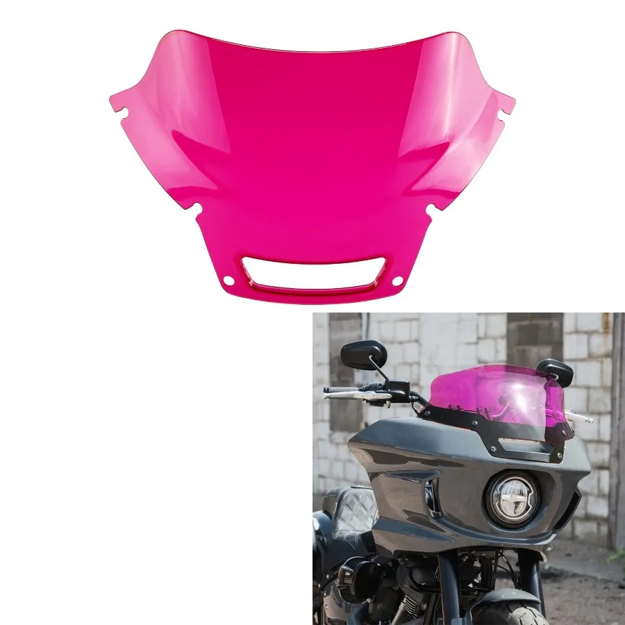 

Розово-красное переднее лобовое стекло подходит для Harley Low Rider ST FXLRST 2022-25