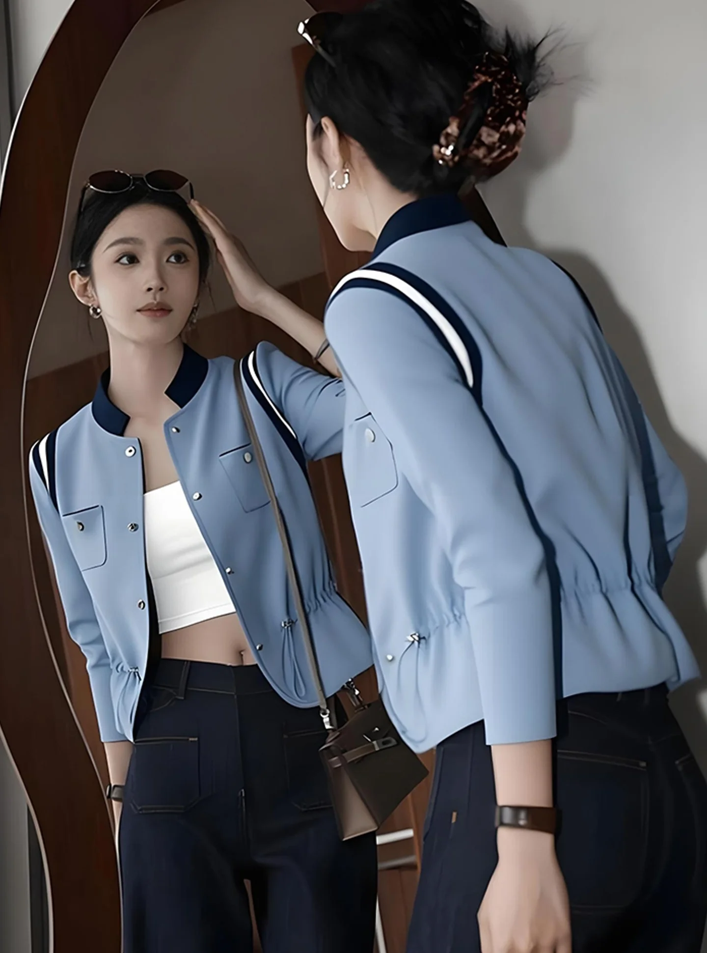 splendido-blu-ort-baseball-jaet-inizio-autunno-2025-nuovo-piccolo-formato-high-end-sensation-briti-sle-faion-top-da-donna