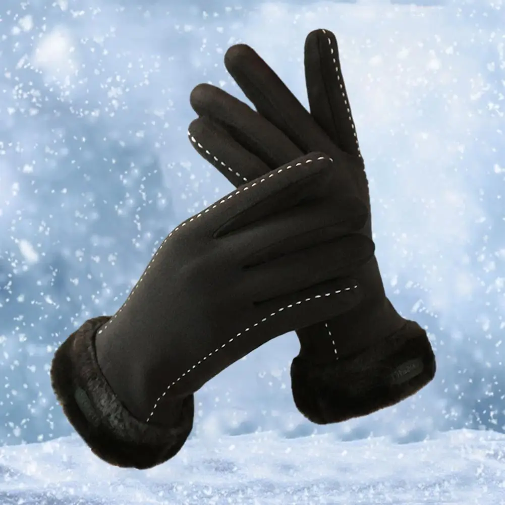 

Exquisite Design Gloves Cold-proof Gloves for Women Stylish Winter Gloves for Women Cozy Warm Gift for Christmas for Extra