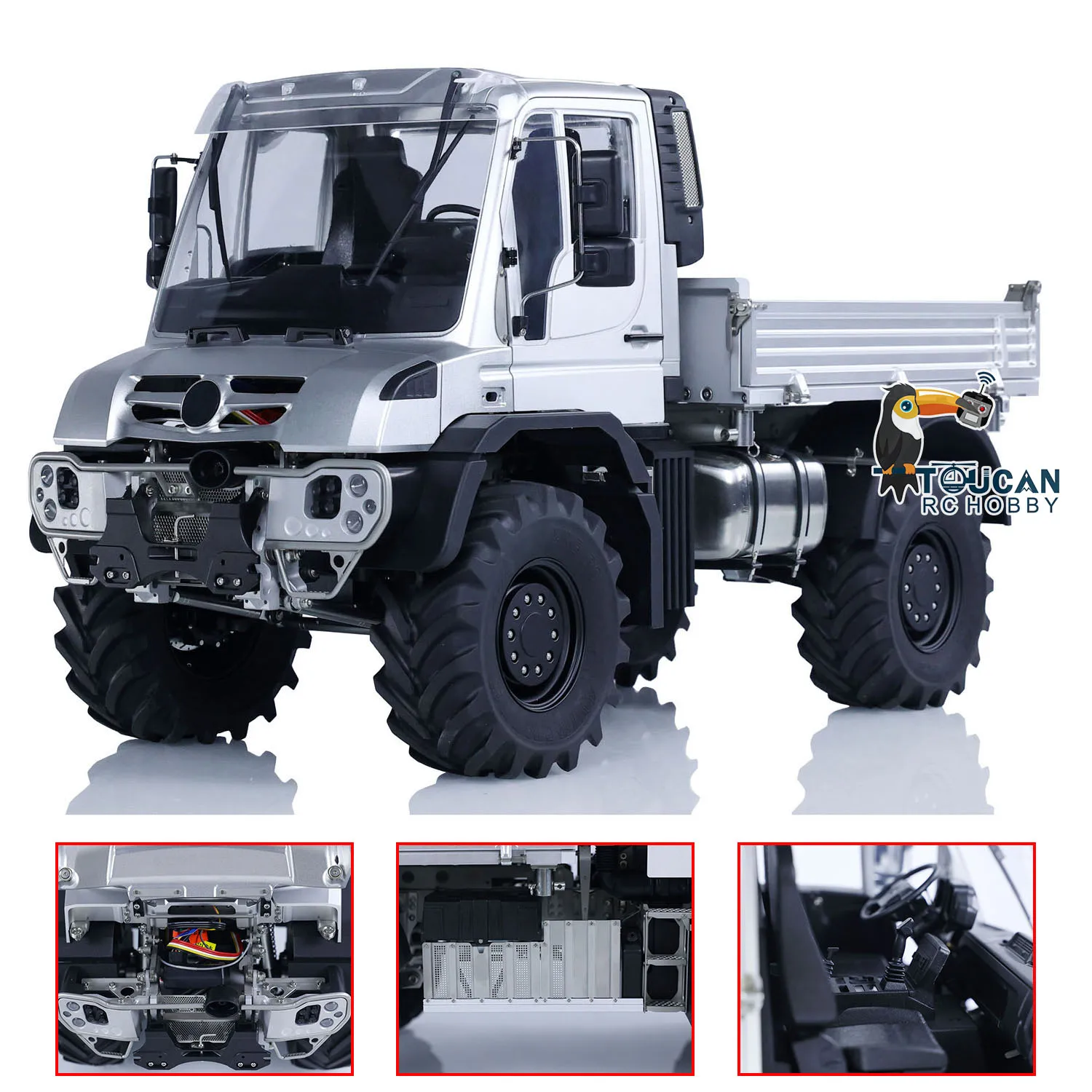 U535 1/14 RC Off-road รถ 4X4 TOUCAN วิทยุควบคุมรถบรรทุกขนาดเล็ก Crawler รถปีนเขาประกอบ 3 เกียร์ความเร็วของเล่นรุ่น