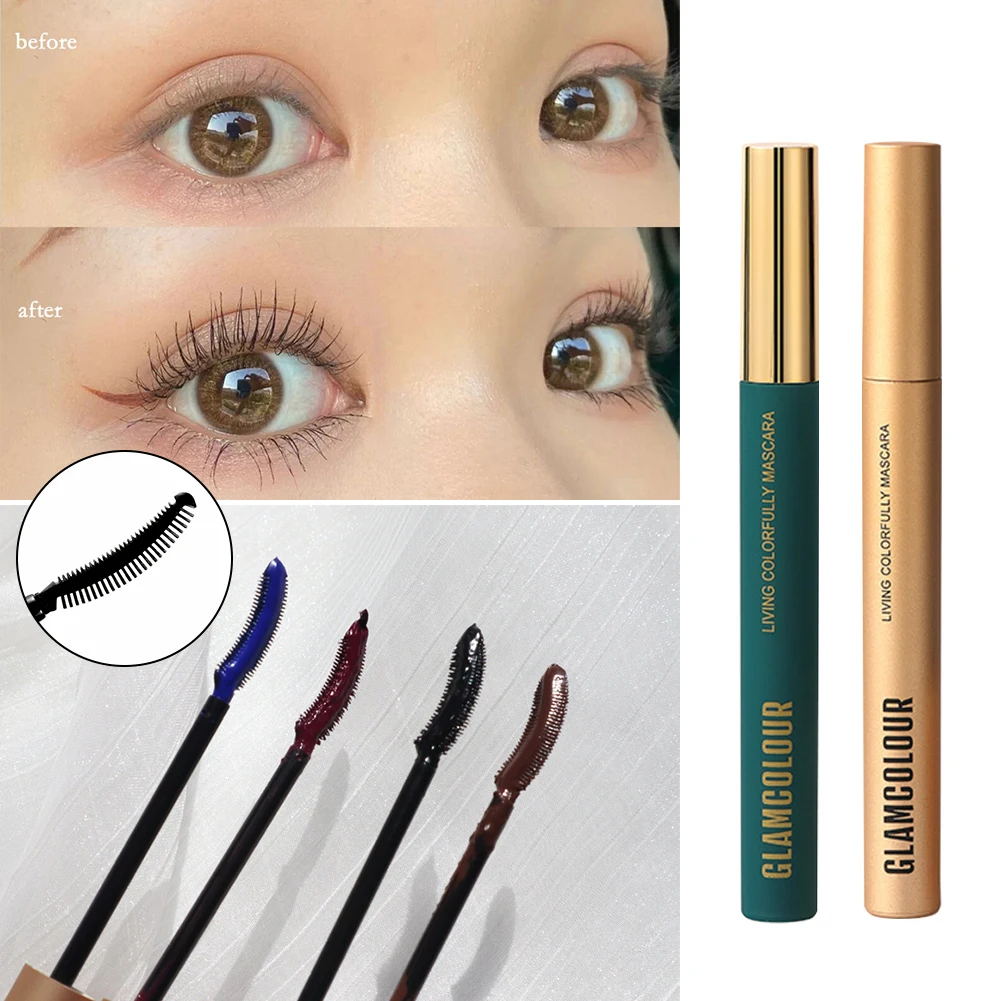 Magic Color Skinny Mascara Glamcolours Classic Everyday Mascara Waterproof Makeup Lash Thrive Long Thick Curly Eyelashes Mascara