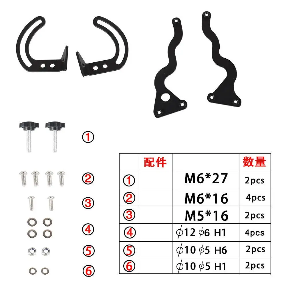 R1200GS Adventure 13-23 Windshield Support Holder Windscreen Strengthen Bracket Kits For BMW R1250GS R 1200GS LC/ADV 2014-2023