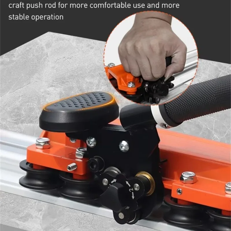 Upgrade The New Manual Tile Cutting Machine High-precision Rock Slab Large and Floor Tile Track Pusher Cutting Artifact
