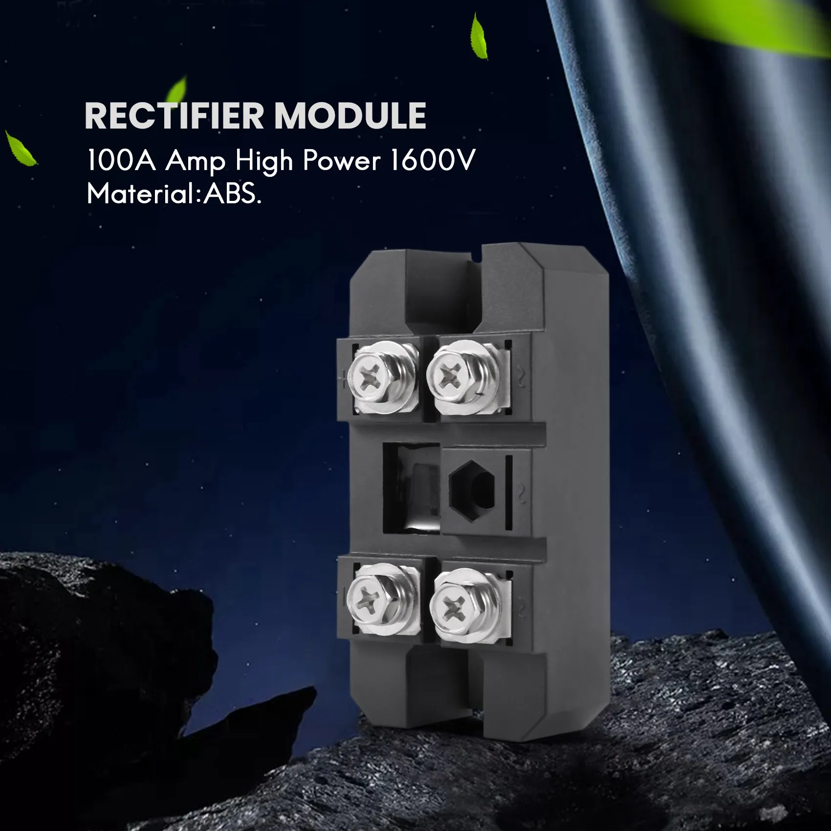 DT75BG MDQ 100A-1600V Black Single-Phase Diode Bridge Rectifier 100A Amp High Power 1600V