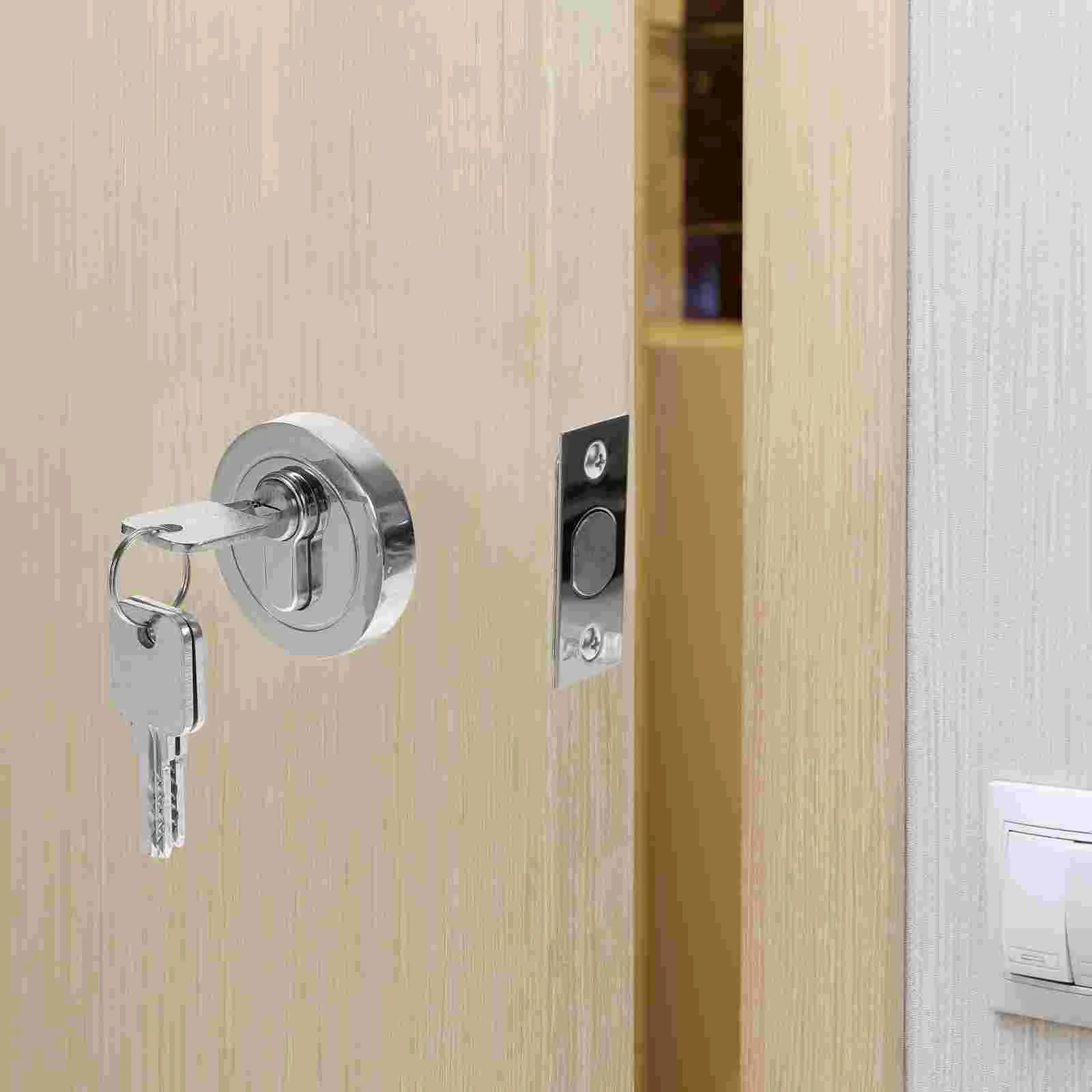 

Door Lock Single Sided Deadbolt Entry Cylinder Deadbolts Hidden Locks for Doors inside