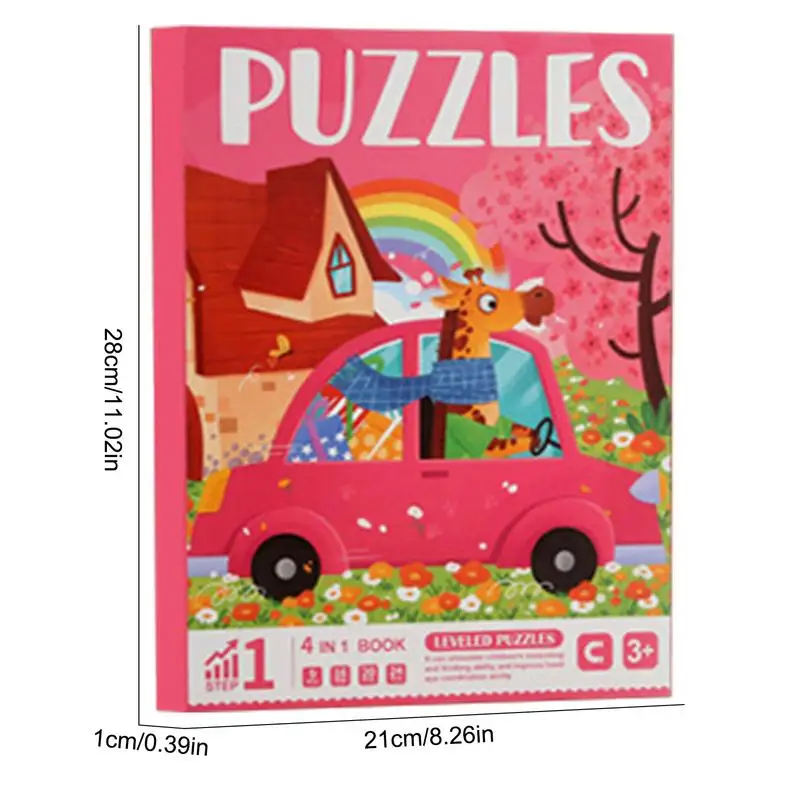 Puzzles magnétiques pour tout-petits, jeu pour garçons et filles, apprentissage althdrôle, puzzles de voyage pour enfants