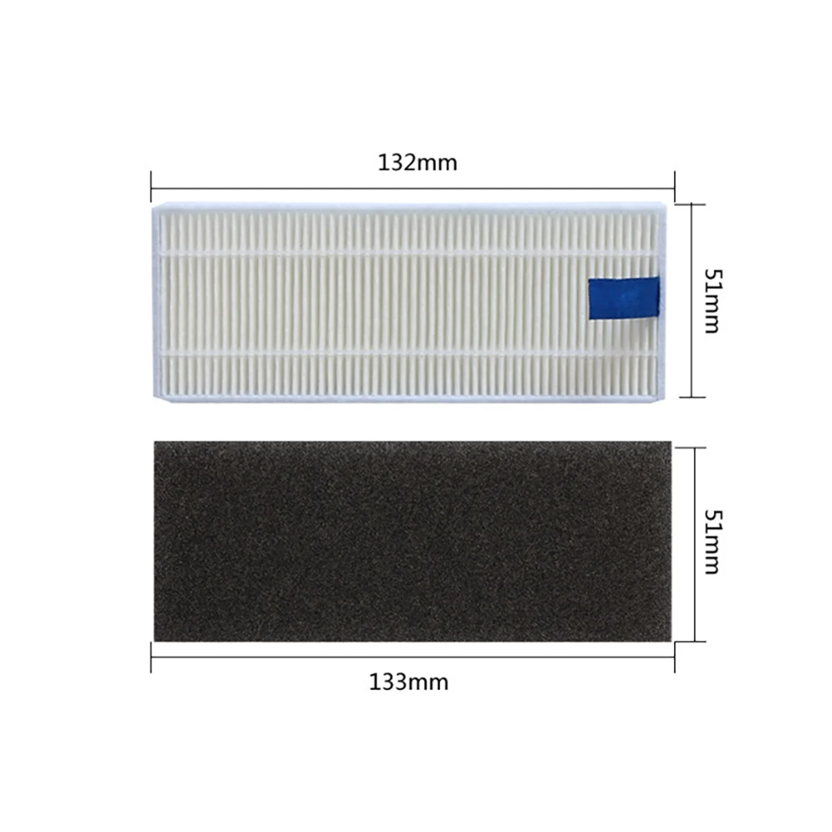 Side Brush Filter HEPA for Explorer 20 40 50 75 RG7687/RR7687WH Serie Smart Force Sweep X3 Vacuum Cleaner