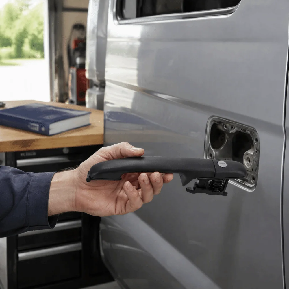 Black Sliding Side Door Handle for MERCEDES Sprinter 1996‑2006 / V‑Class W638 1996‑2003 / Vito W638 1996‑2003 / LT 1996‑2005