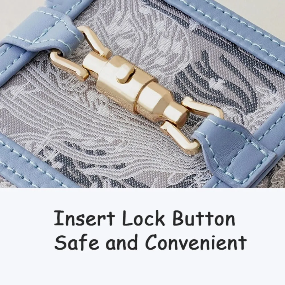 

Упаковочная коробка для ювелирных изделий с вышивкой, цветок, большая вместительная коробка для демонстрации ювелирных изделий, кольца, браслет, ожерелье, серьги, чехол для хранения ювелирных изделий