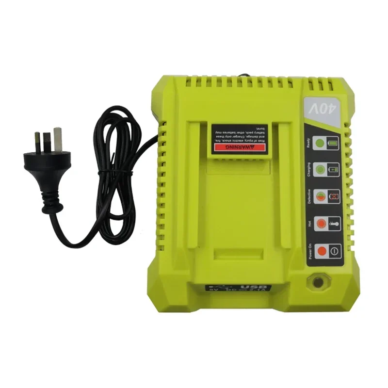 Lithium Battery Charger OP401 OP403 For Ryobi 36V 40V OP4015 OP4026 OP4026A OP4030 OP4050A OP4040 OP400A OP403A OP4050 RY40400