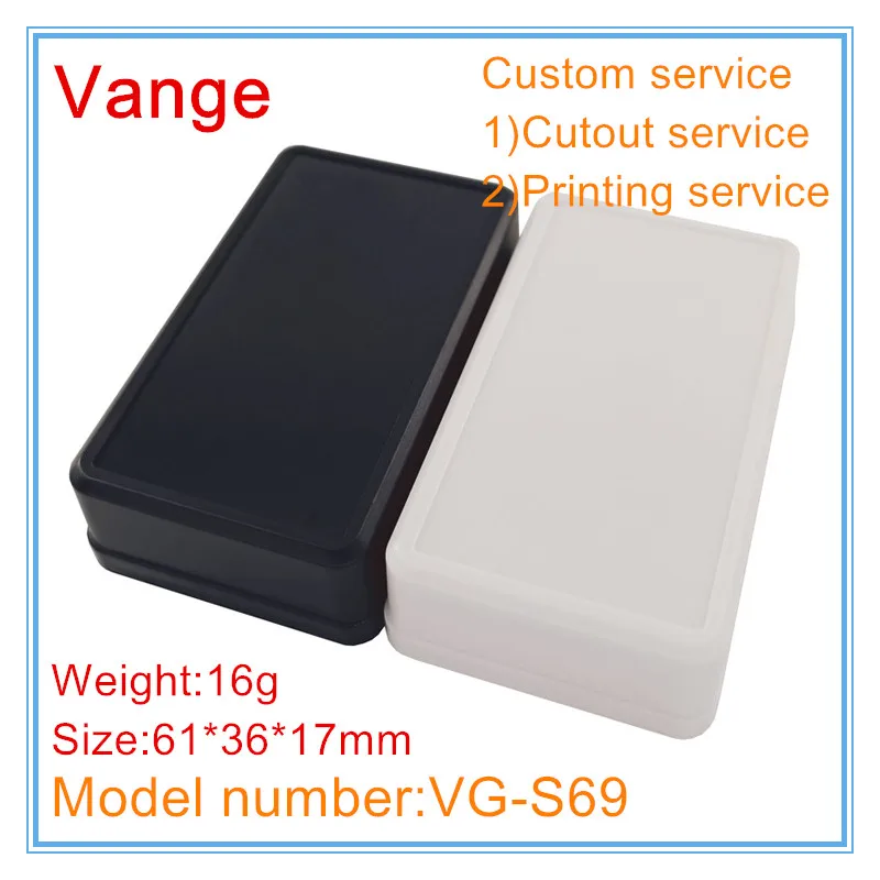 Vange PCB housing 61*36*17mm ABS plastic junction box diy