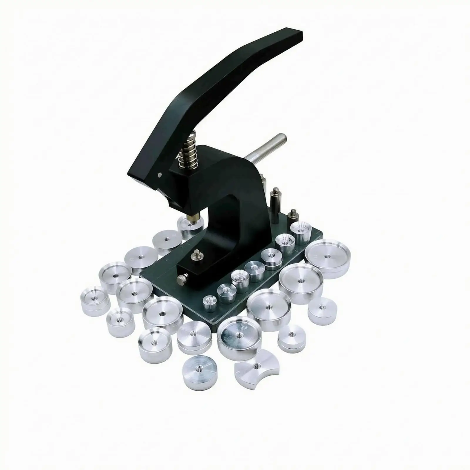 High Precision Aluminum Capping Machine Lever Press Tool with 25 Dies for Comprehensive 7750 Watch Case Sealing