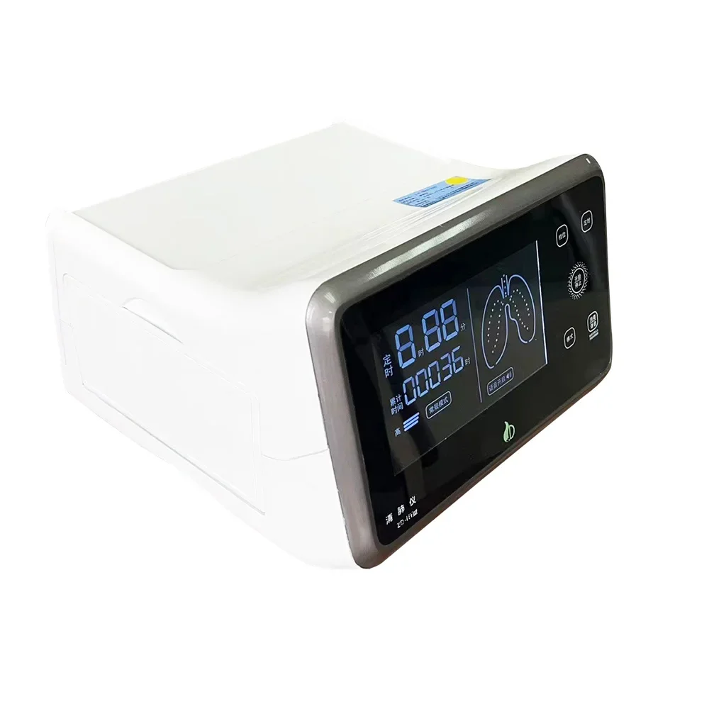 Aparelho de purificação pulmonar de terapia não invasiva para bronquite