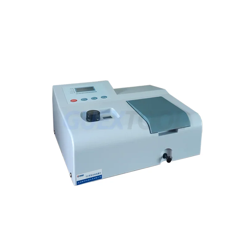 

l # Visible UV Spectrophotometer 721 LDC Digital Lab Spectrophotometer Wavelength 350-1020nm Tungsten Lamp Lab Equipment