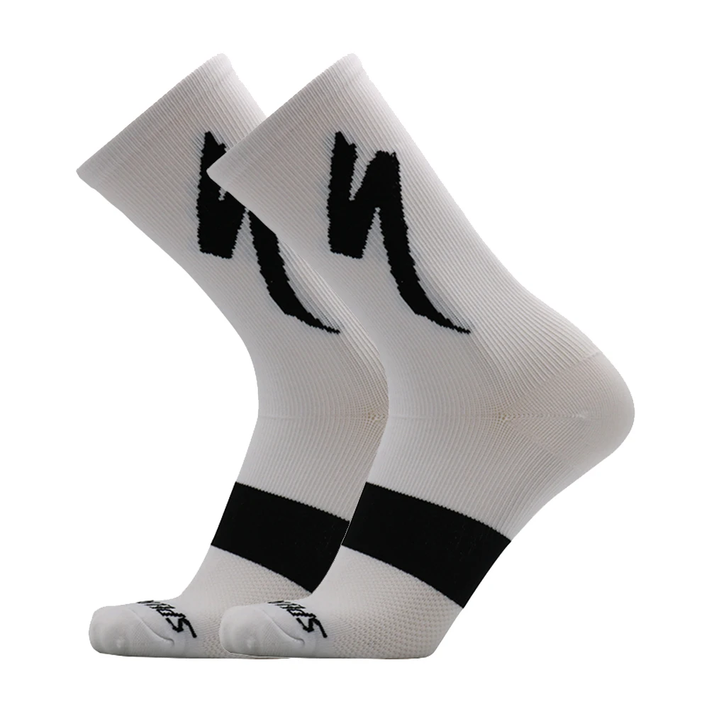 1Pair High Quality Professional Cycling Socks Running Racing Meias Calcetines Ciclismo MTB Football Sport Riding Socks Men Women