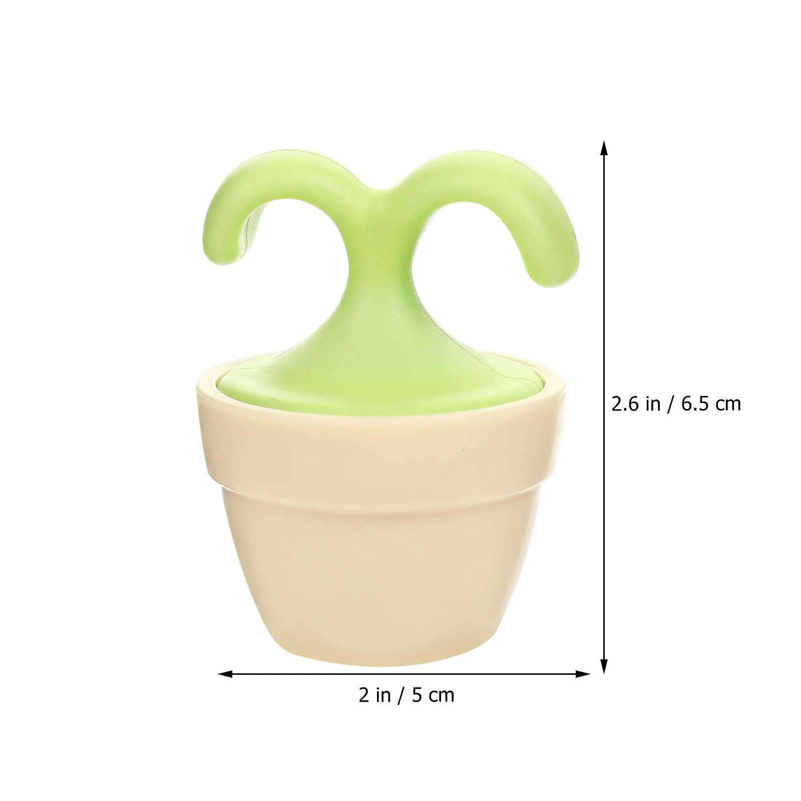 2 قطعة تدليك الجسم الأسطوانة المحمولة نقطة الوخز مدلك دائم PP الخرز الفولاذ المقاوم للصدأ يسهل حملها استخدام كرة التدليك #3