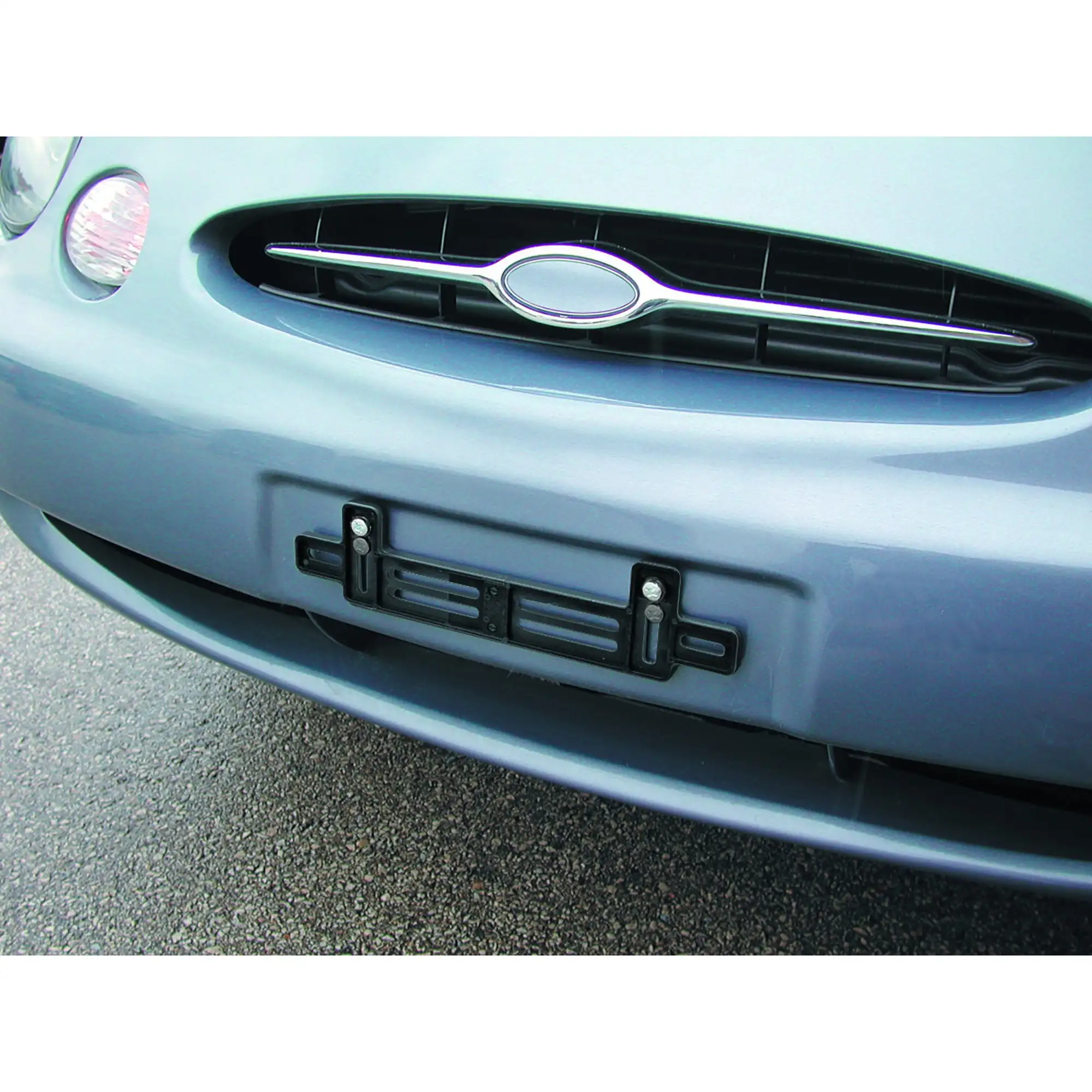 

Universal License Plate Frame Mounting Bracket Black, 92652W