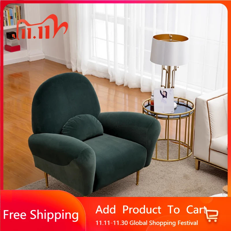 

Lounge Sofa Living Room Chairs Gaming Makeup Salon Luxury Designer Living Room Chairs Lazy Individual Poltrona Home Furniture