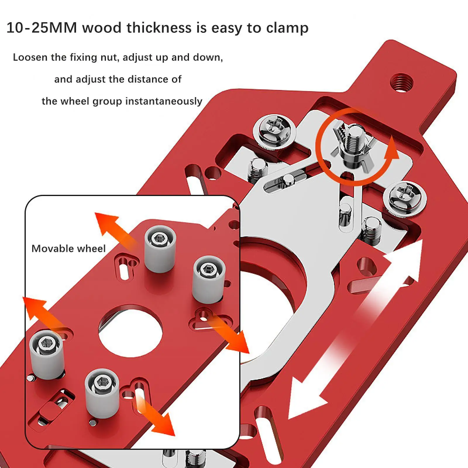 Router Milling Groove Bracket Router Circle Cutting Jig Premium Versatile Sturdy Carpentry Tools Woodworking Router Guide