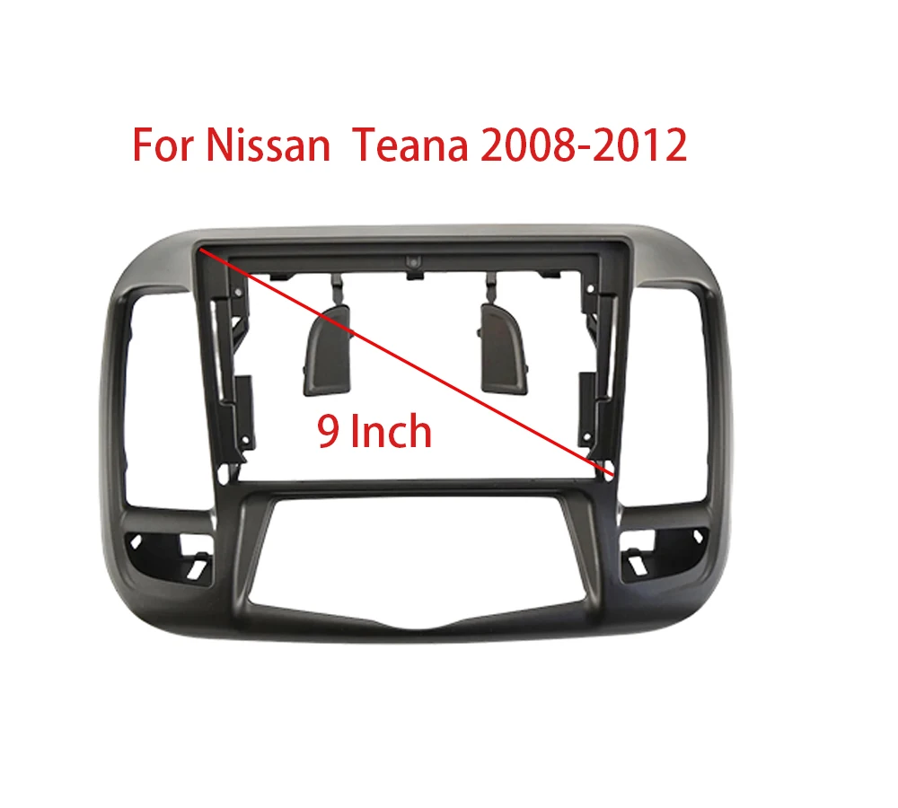 

9 Inch Car Fascia For NISSAN TEANA 2008-2012 Double Din Car Dvd Frame Install Dash Kit Audio Fitting Adaptor Dash Panel