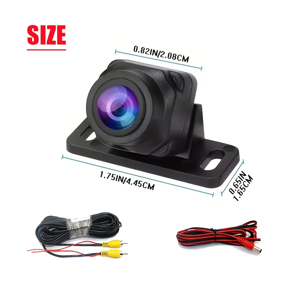 Universal Dynamic Trajectory Backup Camera, Dynamic Parking Lines, Suitable for Sedans, Suvs, Pickup Trucks, Mpvs, Rvs, Trucks