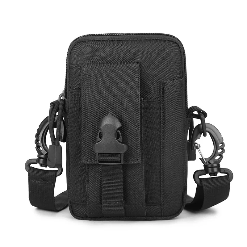Mobiele telefoonhoesje Heuptas Waterdicht Nylon Multifunctioneel Casual Heren Heuptasje Mannelijke kleine tas