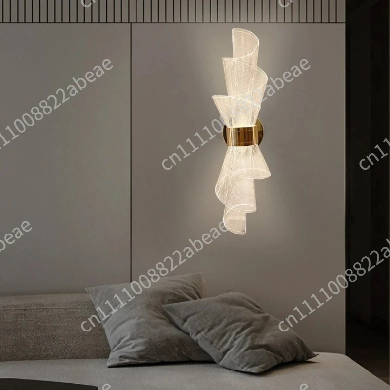 Modern Minimalist Wall Lamp Torch Bedside Light Chandelier LED Lighting Fixture For Living Room Bedroom And Home Decoration