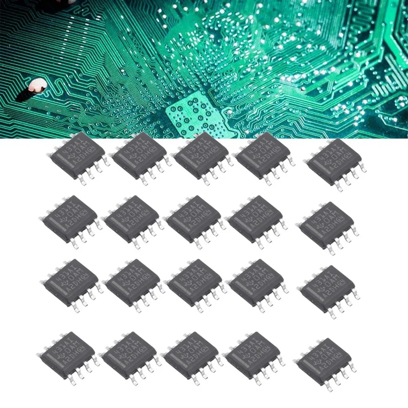 AIAI 20PCS TL431AIDR 431AI SOP8 Chip Adjustable Precision Shunt Voltage Regulator