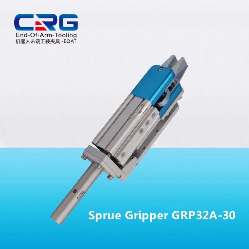 

CRG GRP32A-30 Pneumatic Robot Sprue Gripper Tool Pneumatic Clamp for Eoat Made in China