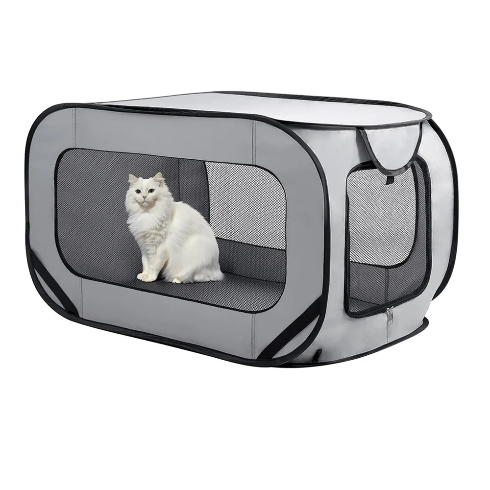 Casa portátil para gatos y perros pequeños – Interior y exterior - imagen 2