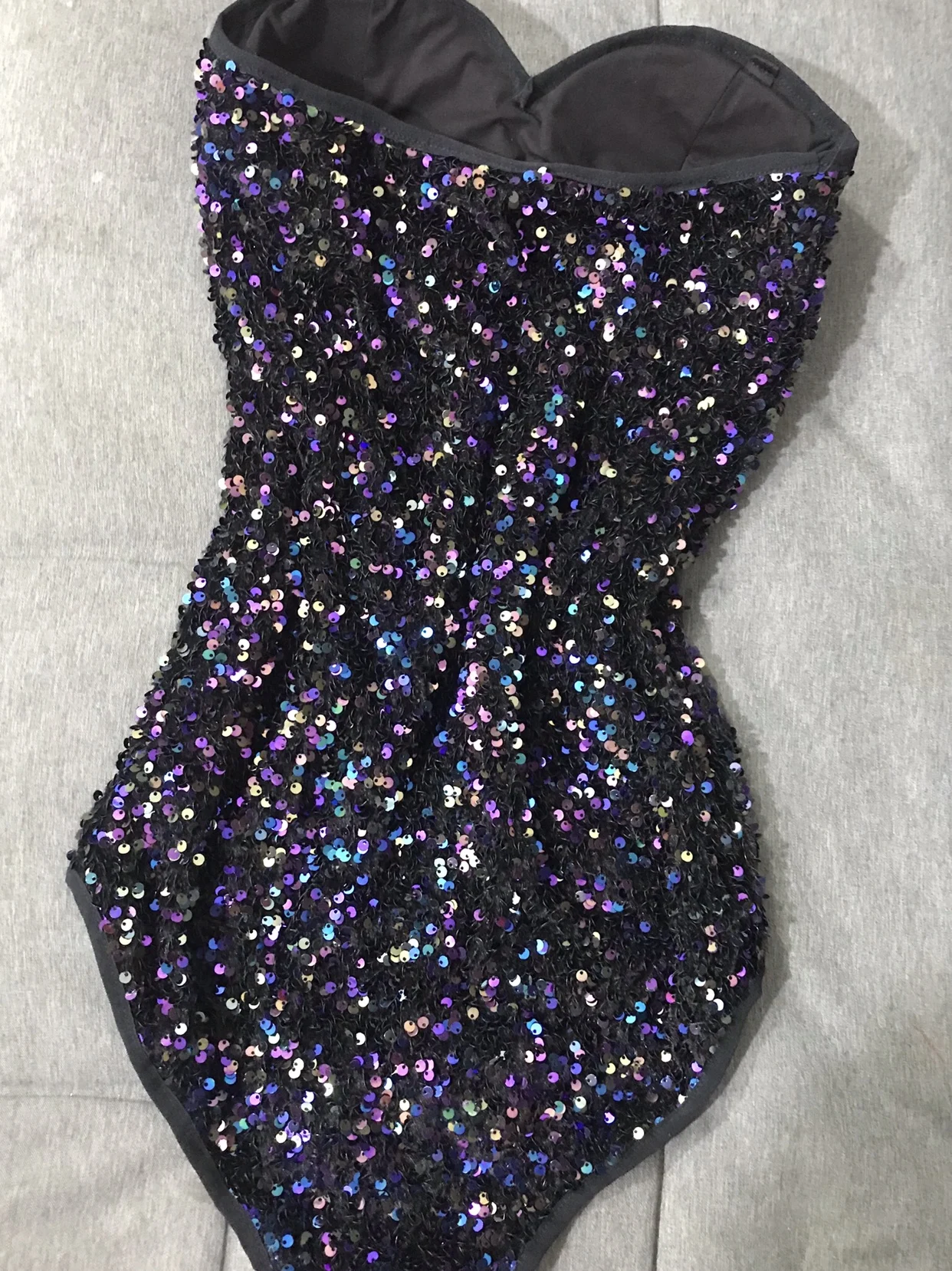 Bar Nightclub Women Singer Gogo Costume Colorful Sequins Leotard Elastic Dance Bodysuit Team Club Party Performance Stage Wear