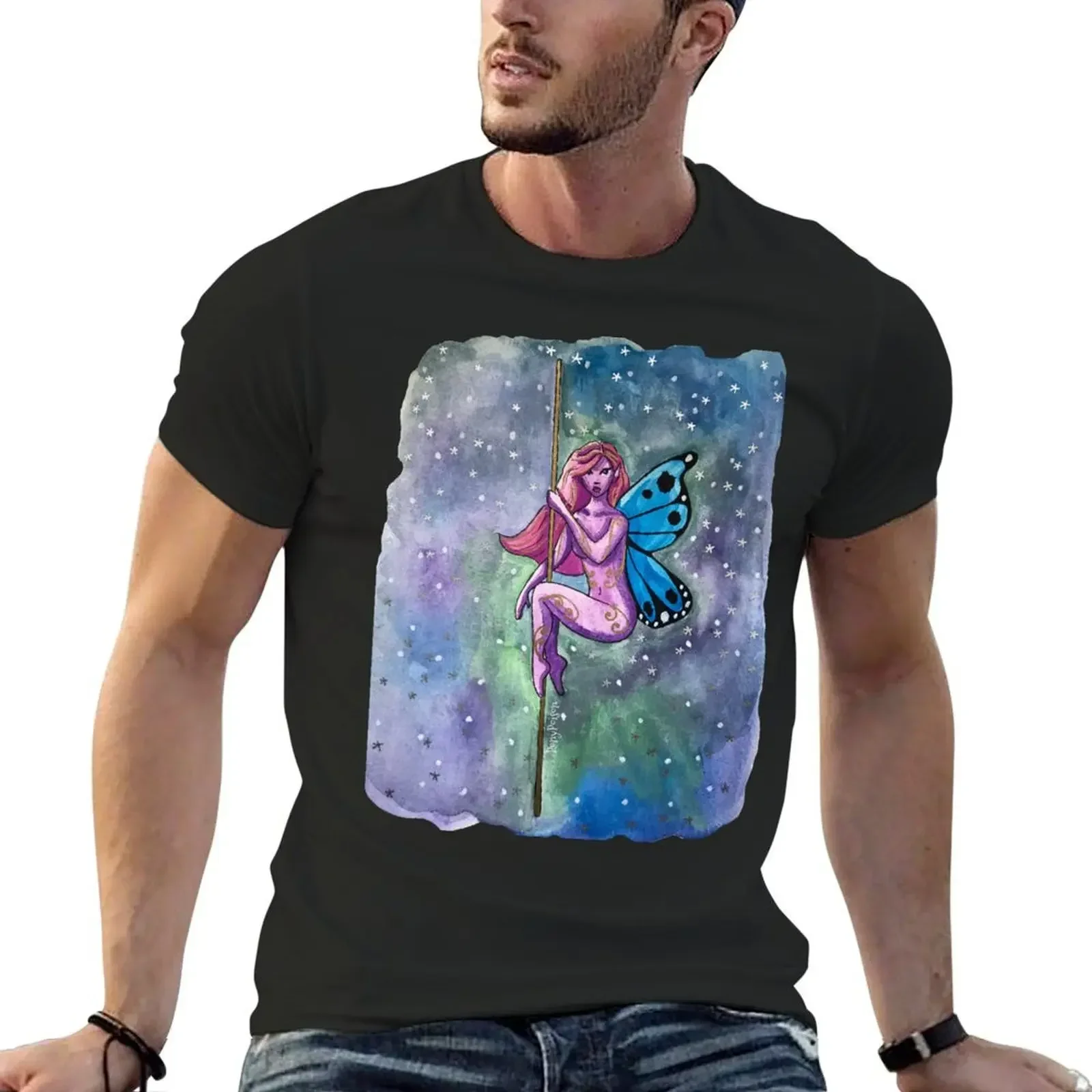 Pole Faery T-Shirt man t shirt summer clothes new edition anime t shirts mens shirts graphic tee