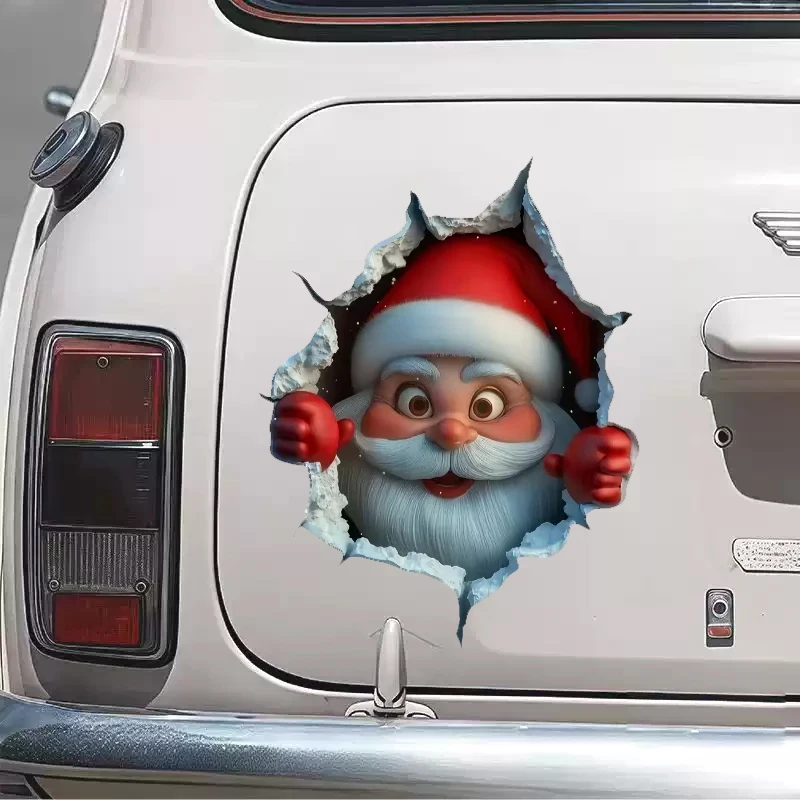 

Рождественская тематическая наклейка на стену «Землящий из Cocoon Lah», наклейки на автомобиль на багажник, окна, стены, ноутбуки, скутеры и грузовики