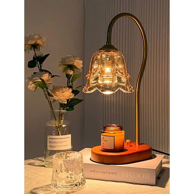 

Аромалампа «Лилия Долины» во французском винтажном стиле, прикроватная лампа для спальни, подарок на день рождения, лампа для создания атмосферы, без пламени