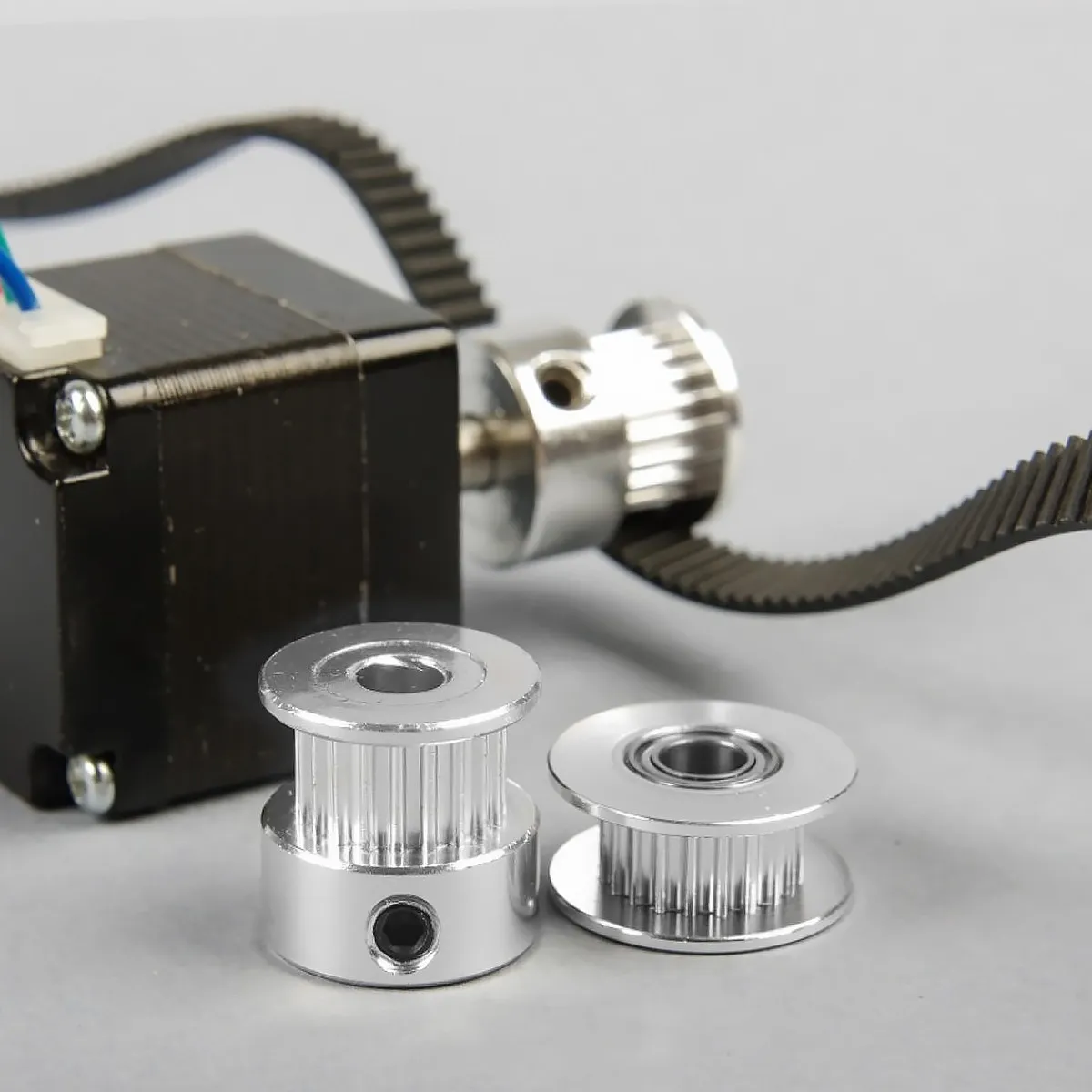 

5Pcs 3D Printer Timing Belt Idler Pulley 20 Teeth Aluminum Alloy 5Mm Bore 6Mm Width Synchronous Wheel for Linear Movement