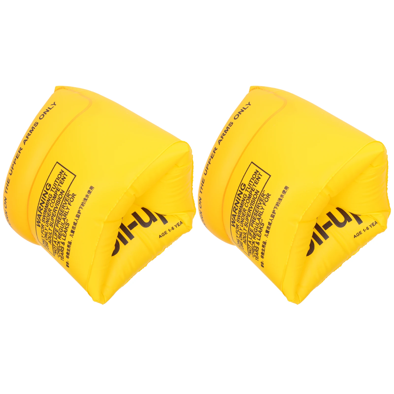 2pcs Inflatable Swim Sleeve Adult Arm Floaties Safe Round Circle Design High Buoyancy Children Adults Pool