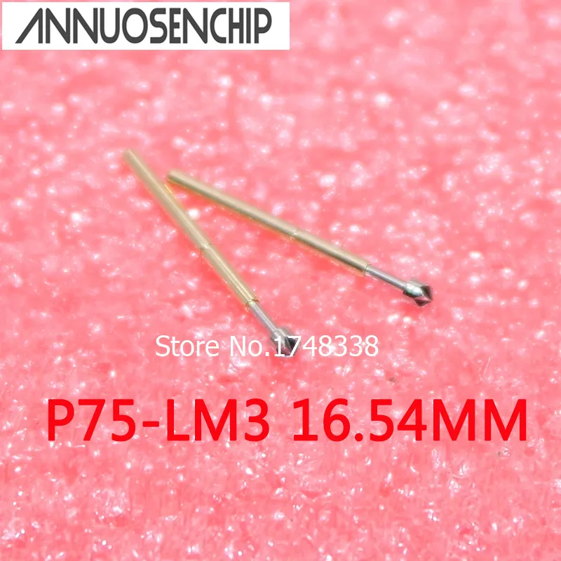 100PCS/LOT P75-LM3 16.54MM PCB BARE BOARD TEST PROBES