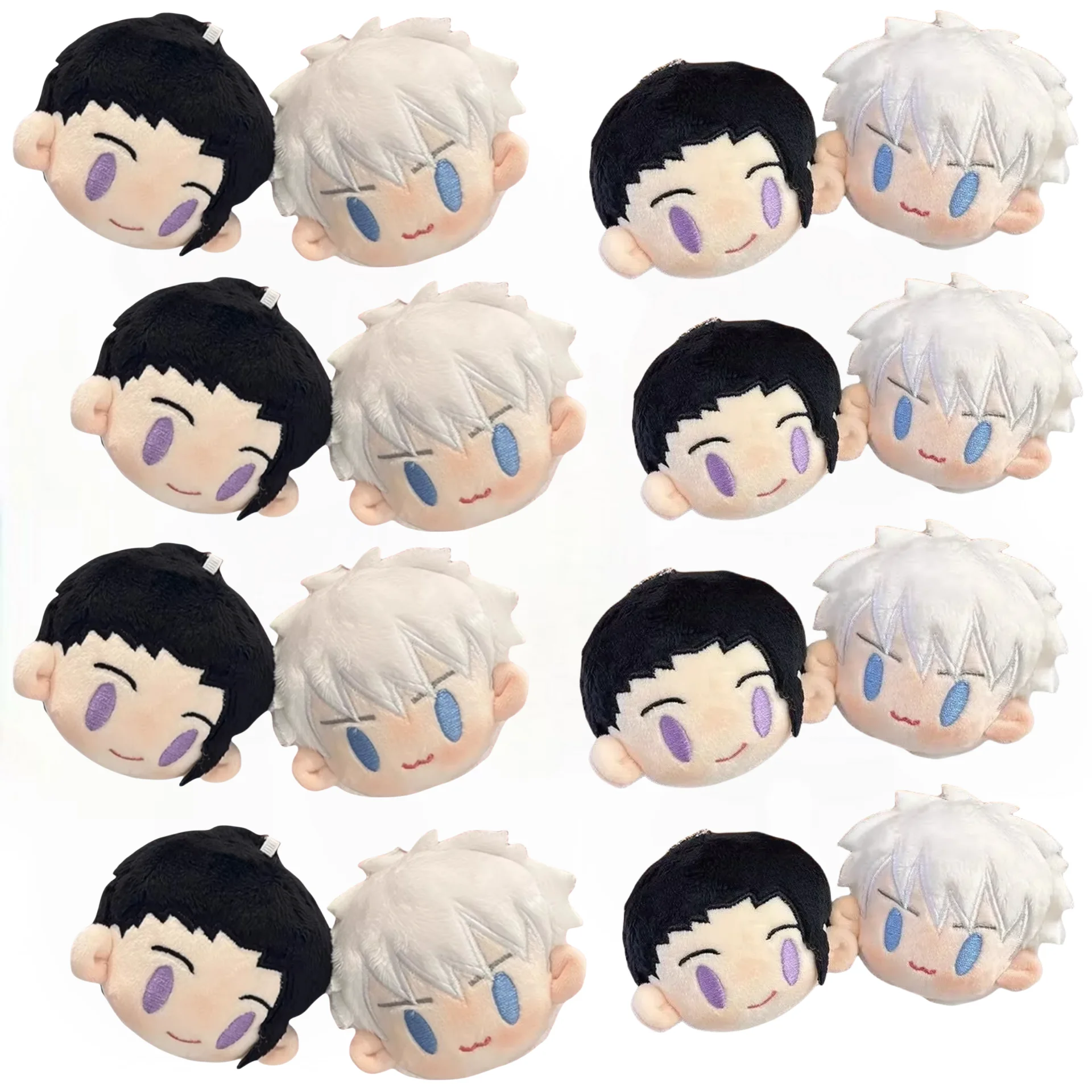 

2025 New Hot Plush Doll Keychain Jujutsu Kaisen Anime Peripheral Cute Handbag Keyring Chirstmas Gift For Friends