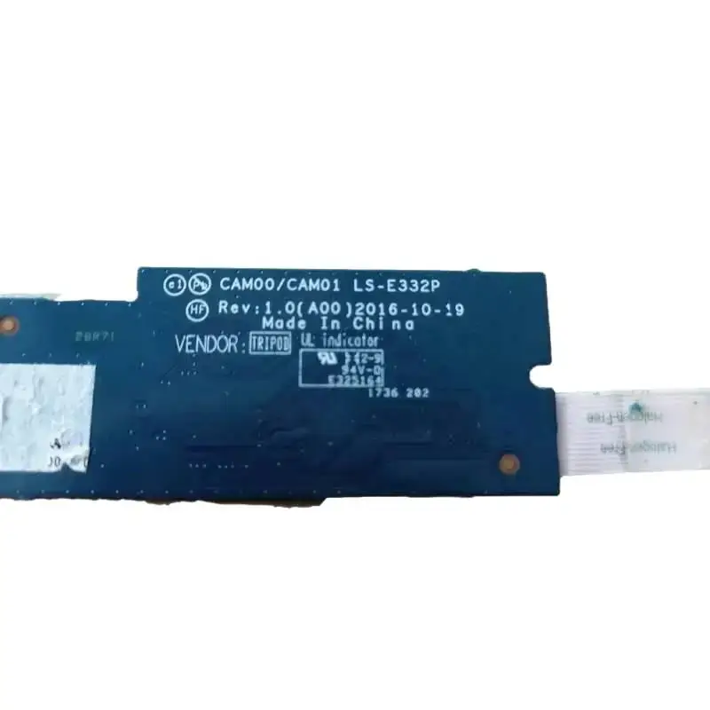 &. For XPS 15 9550 9560 9570 M5520 Keyboard Connector Board wCable LS-E332P