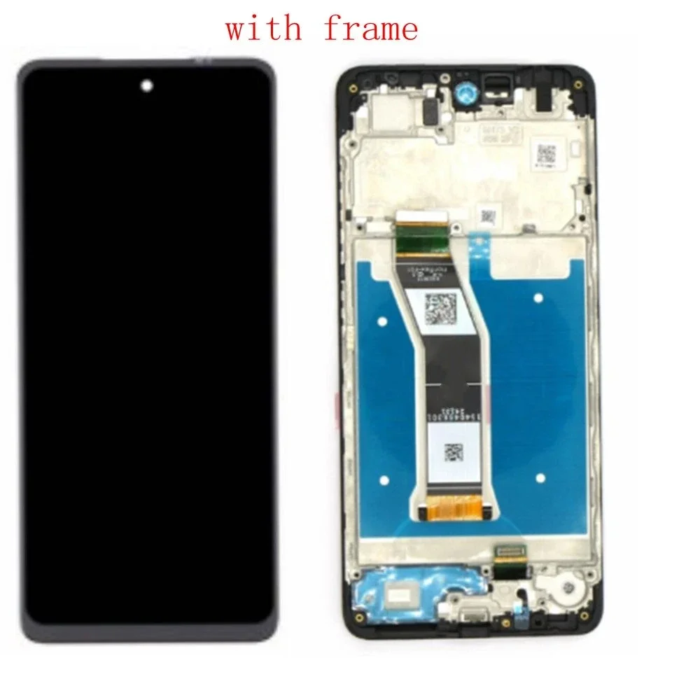 Поп для Motorola Moto E14 Xt2421 ЖК-дисплей + сенсорное стекло дигитайзер полная сборка XT2421 рамка