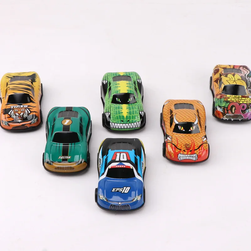 Children's Toy Car Large Alloy Pull Back Car Simulation Racing Car Inertia Car Fall-resistant Mini Small Car Birthday Gift toys