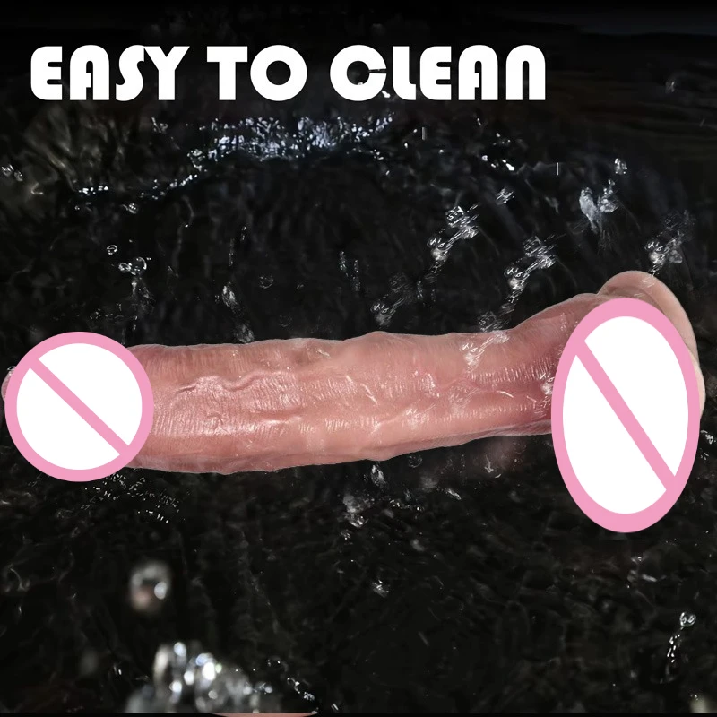 Soft Realistic Thick Huge Dildo Gay Adults Sex Toy for Women Suction Cup Big Dick Anal Plug Vaginal Masturbators Silicone Penis - Image 2
