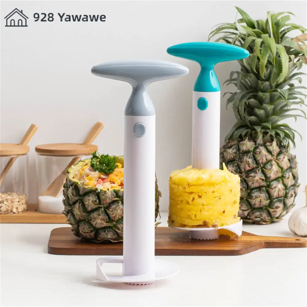 Spot Pineapple Core Pulling Fruit Device Peeling Core Pulling Stainless Steel Pineapple Fruit Corer Cutter Pineapple Corer