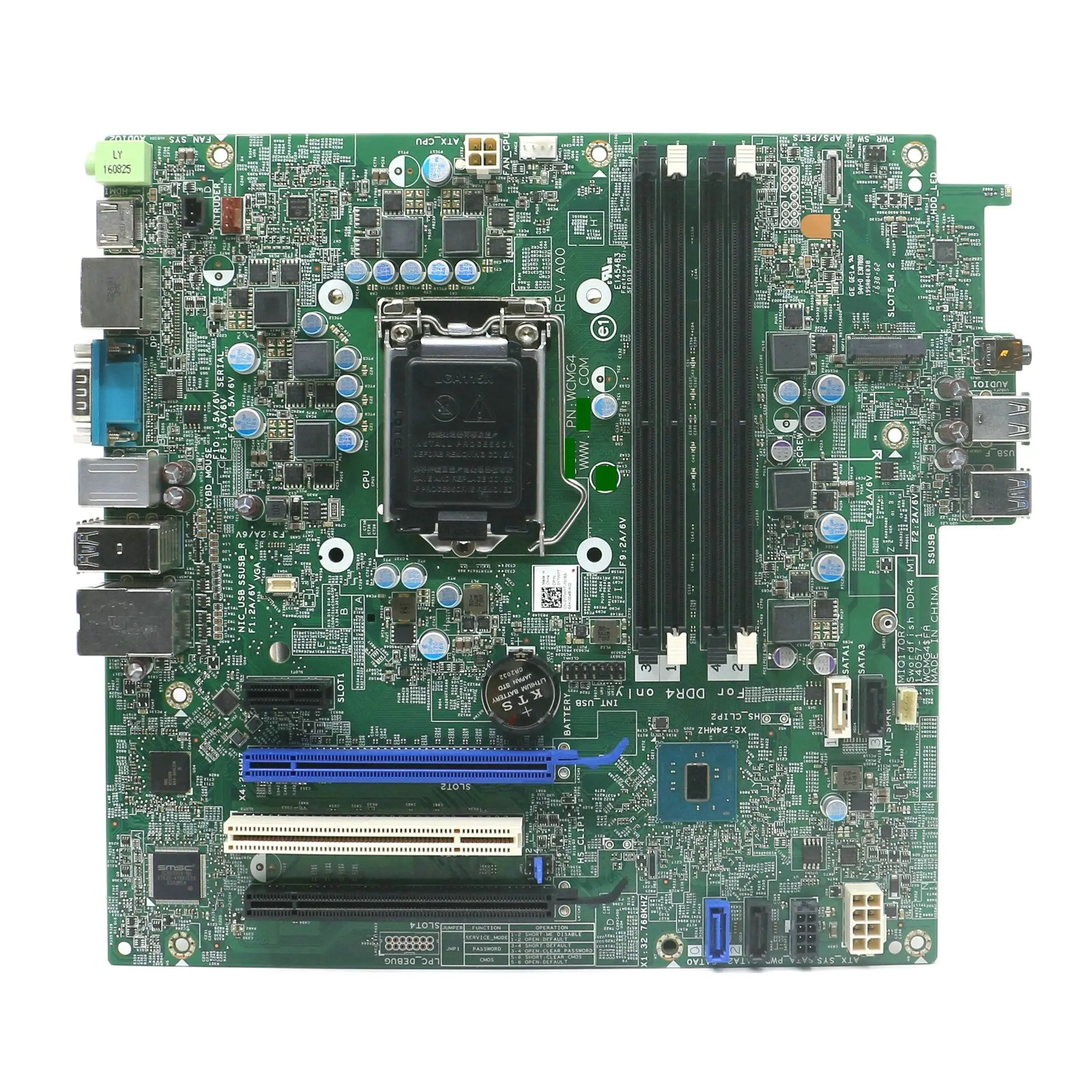 

New For Dell OptiPlex 7040 Tower 7040 MT Desktop Motherboard 0Y7WYT Y7WYT CN-0Y7WYT MIQ170R 14057-1 LGA1151 DDR4 100%Tested