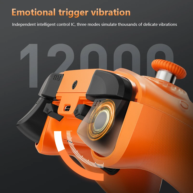 Neuer G5 Pro V2 optischer Gamepad-Controller Hot Swap JS20 TMR Joystick Wireless Bluetooth Body Trigger 10. Jubiläumsausgabe