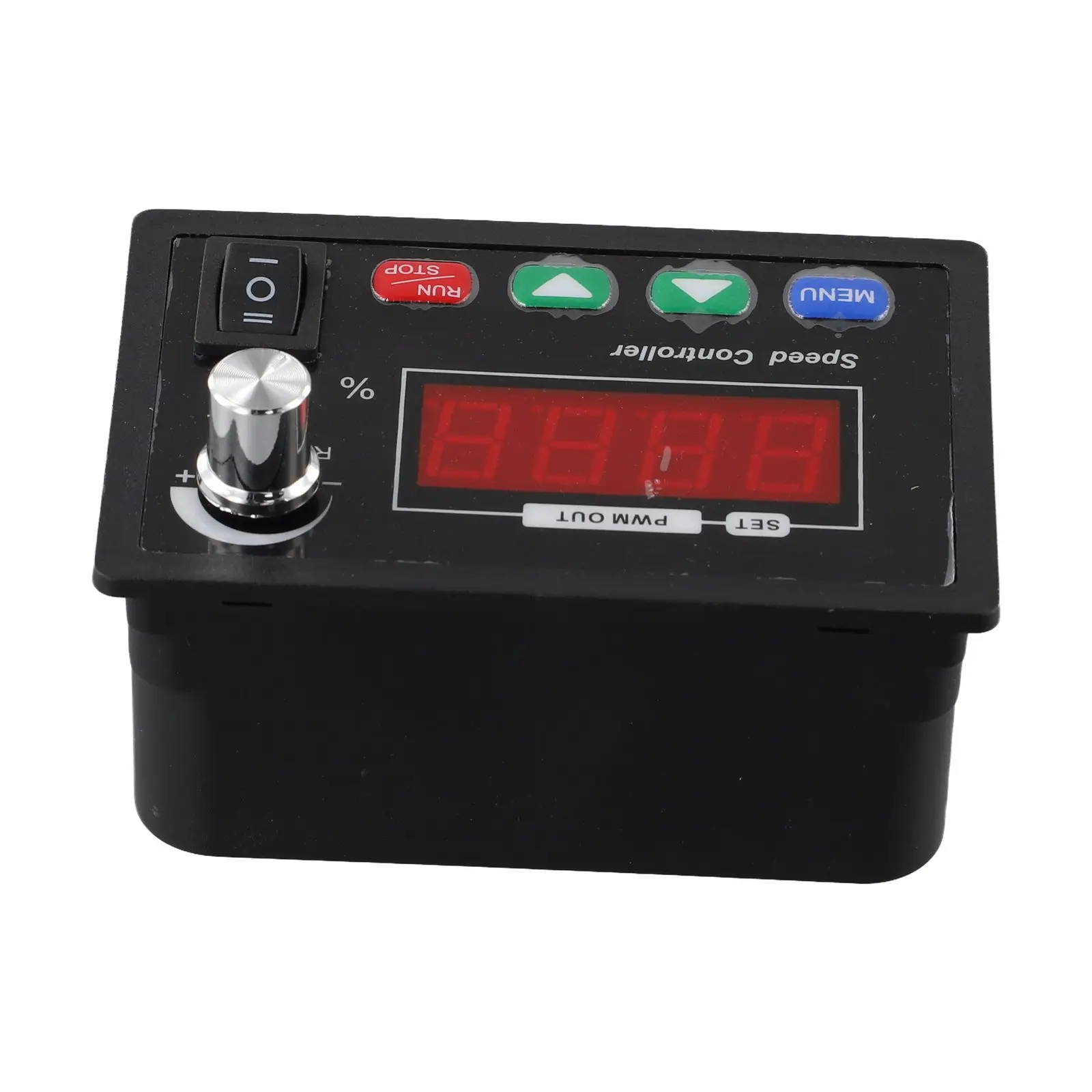 1pc DC Motor Speed Controller Regulator Forward Reverse Reverse Switch 12/24/36/48V Emulation Tachometer Current Regulation