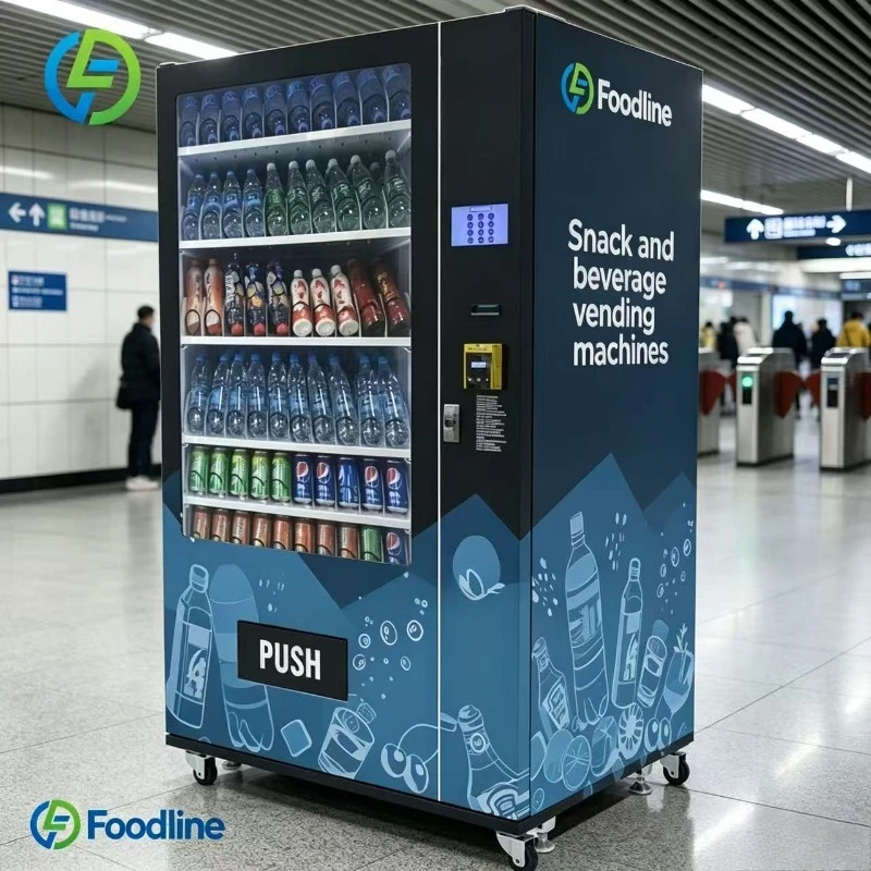 FL Customized Beverage Vending Machine Medium Size Snack & Drink Vending Machine