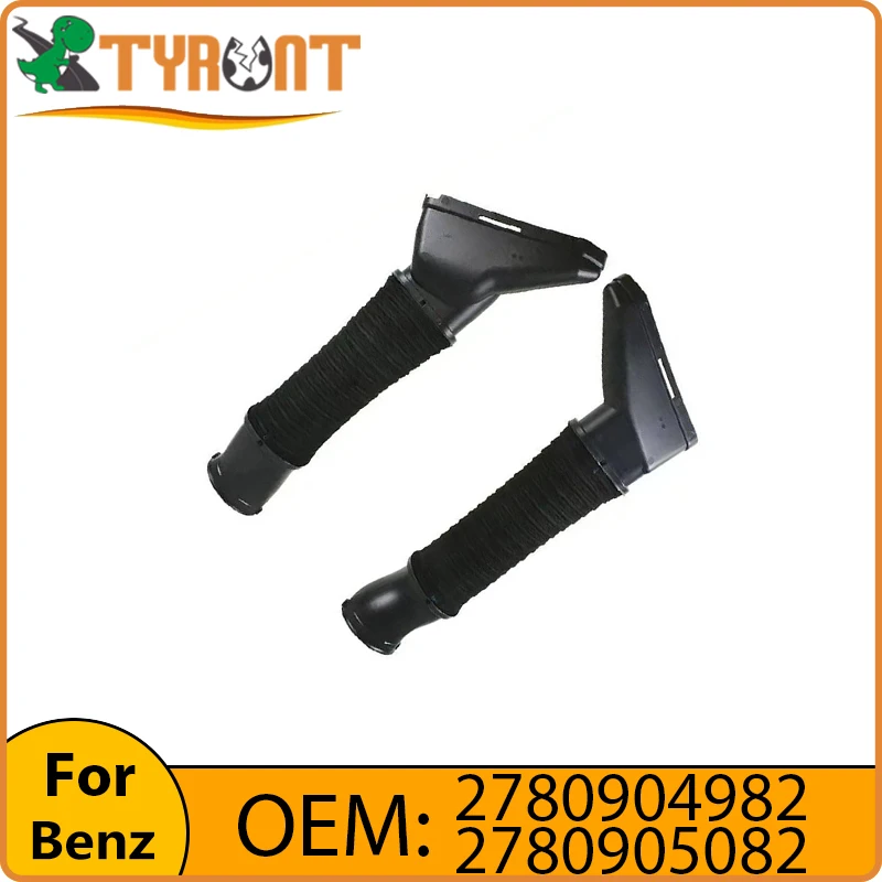 TYRNT manguera de admisión izquierda y derecha de alta calidad, A2780904982, A2780905082, accesorios para Mercedes Benz AMG s-class W222 V222 X222